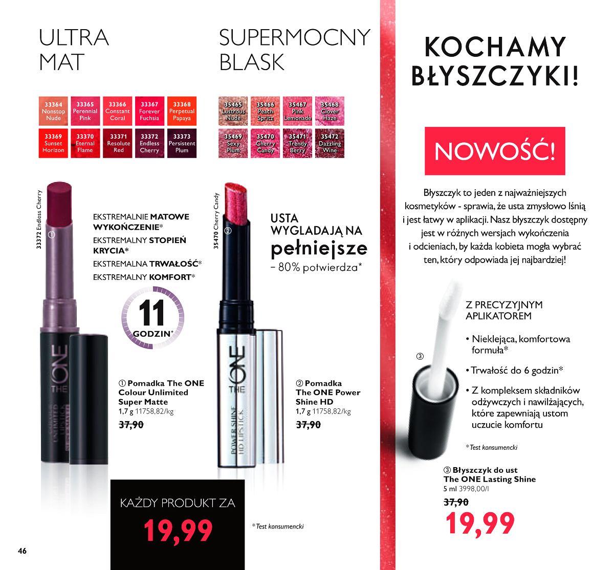 Gazetka promocyjna Oriflame str. 46