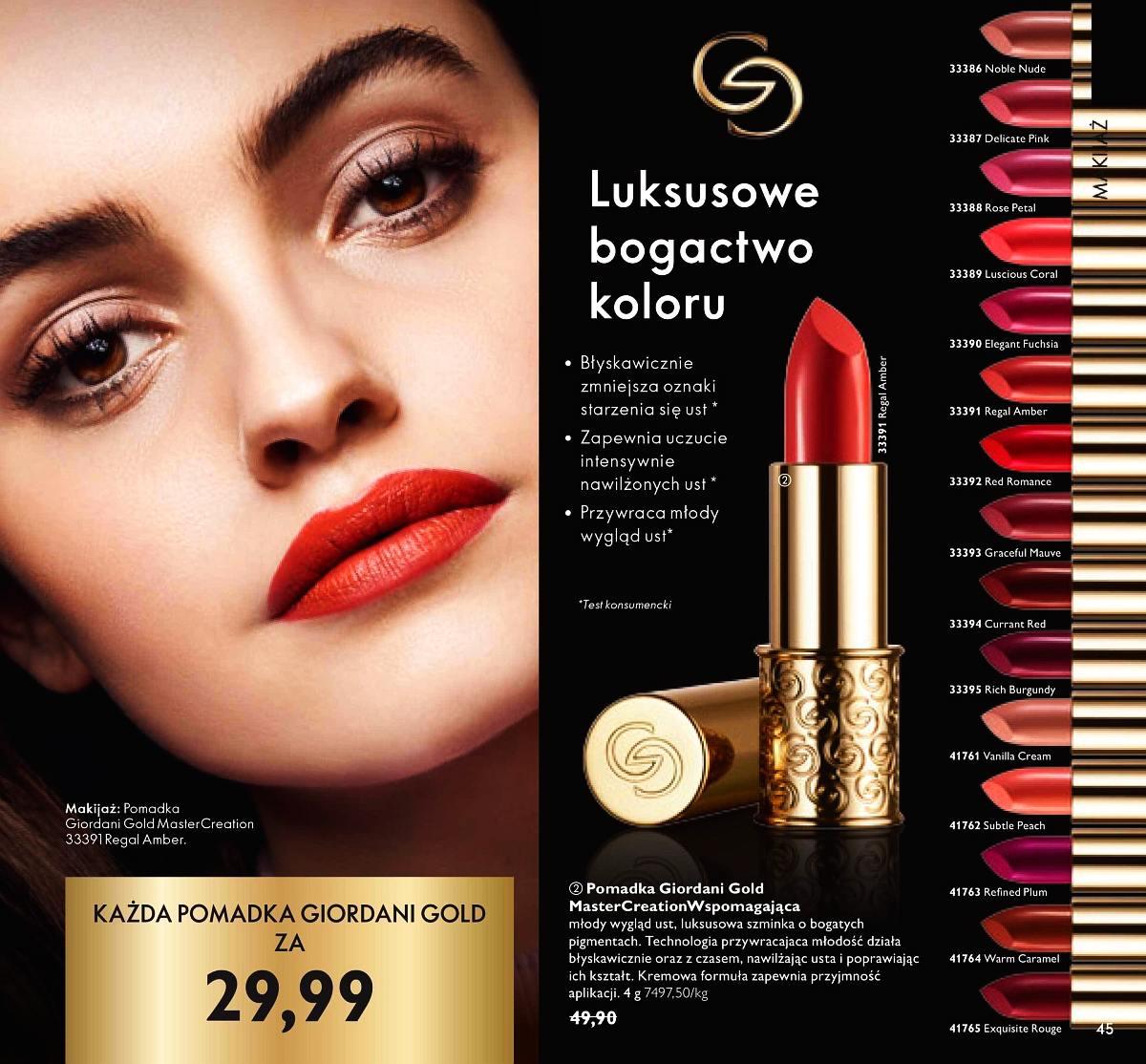 Gazetka promocyjna Oriflame str. 45