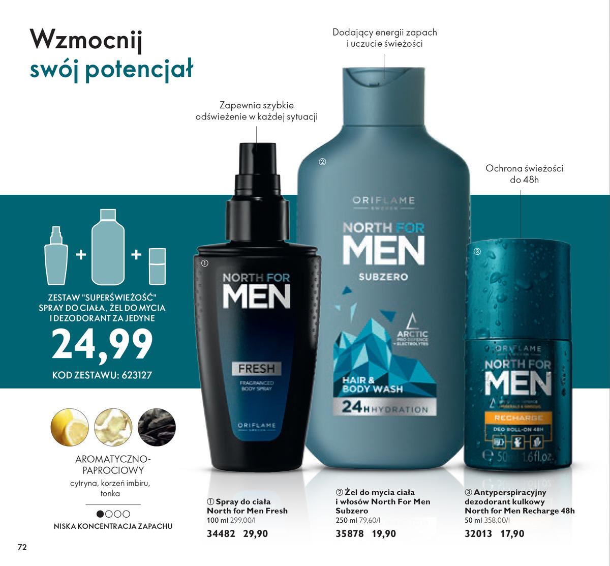 Gazetka promocyjna Oriflame str. 72