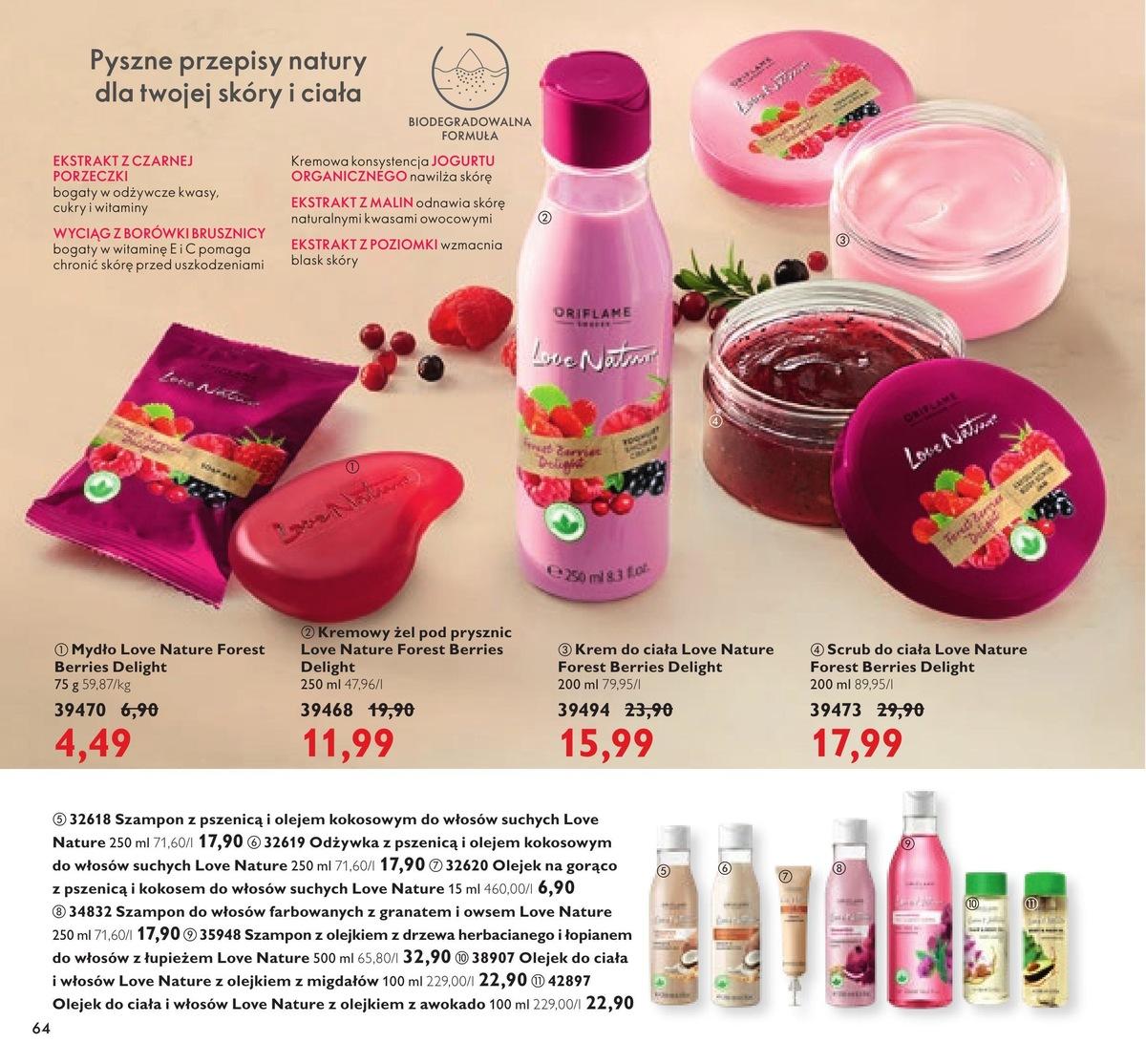 Gazetka promocyjna Oriflame str. 64