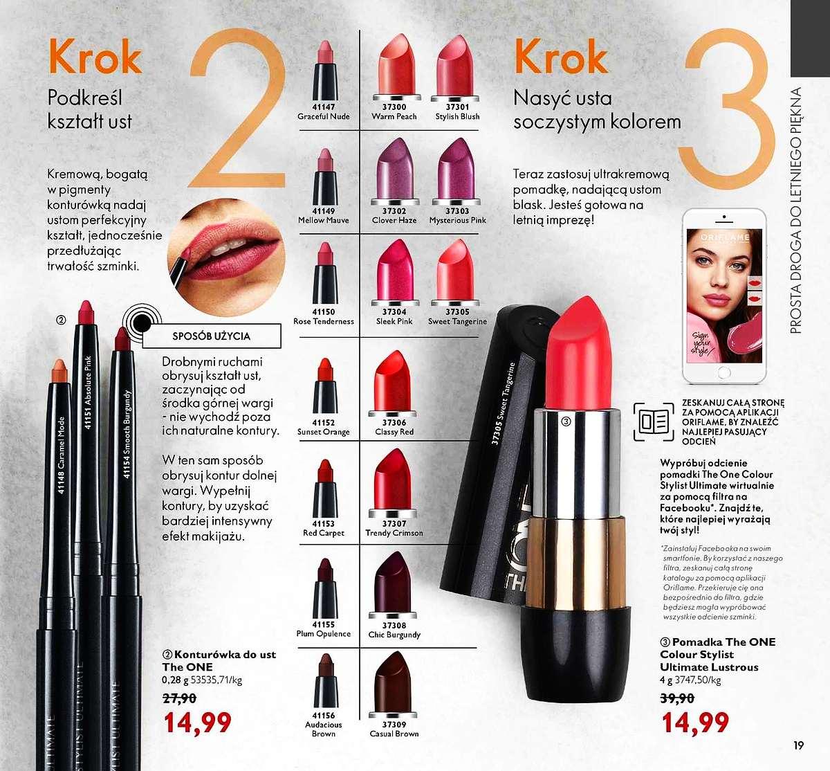 Gazetka promocyjna Oriflame str. 19