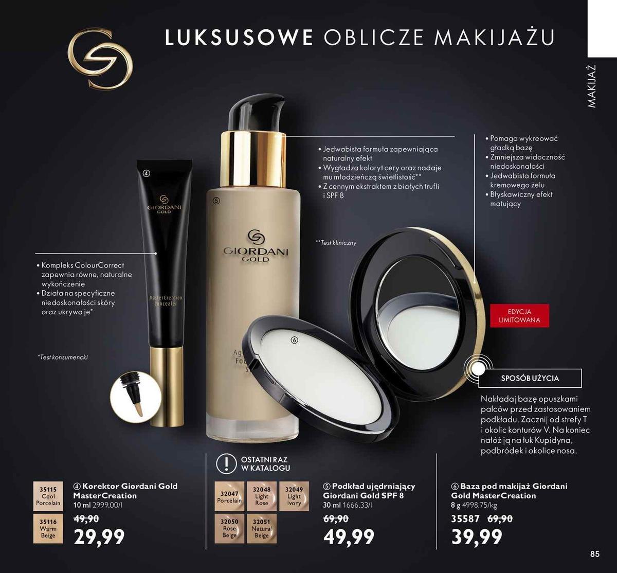 Gazetka promocyjna Oriflame str. 85