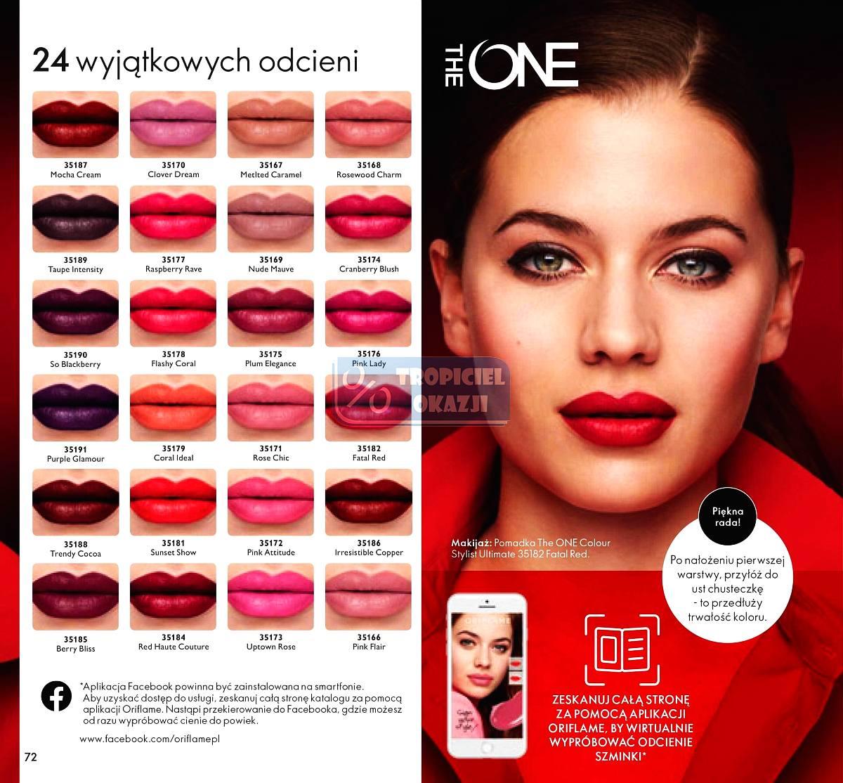 Gazetka promocyjna Oriflame str. 72