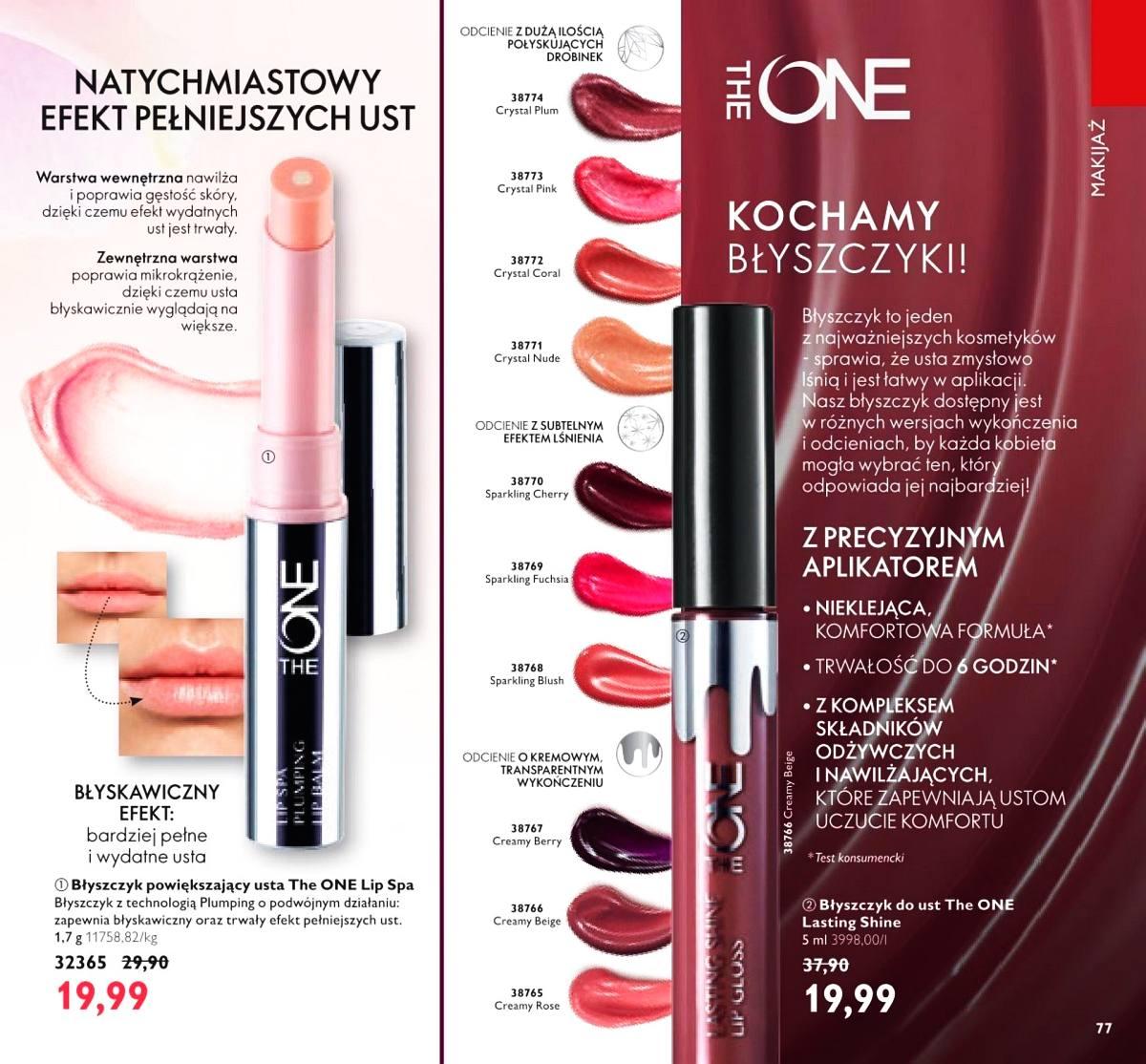 Gazetka promocyjna Oriflame str. 77
