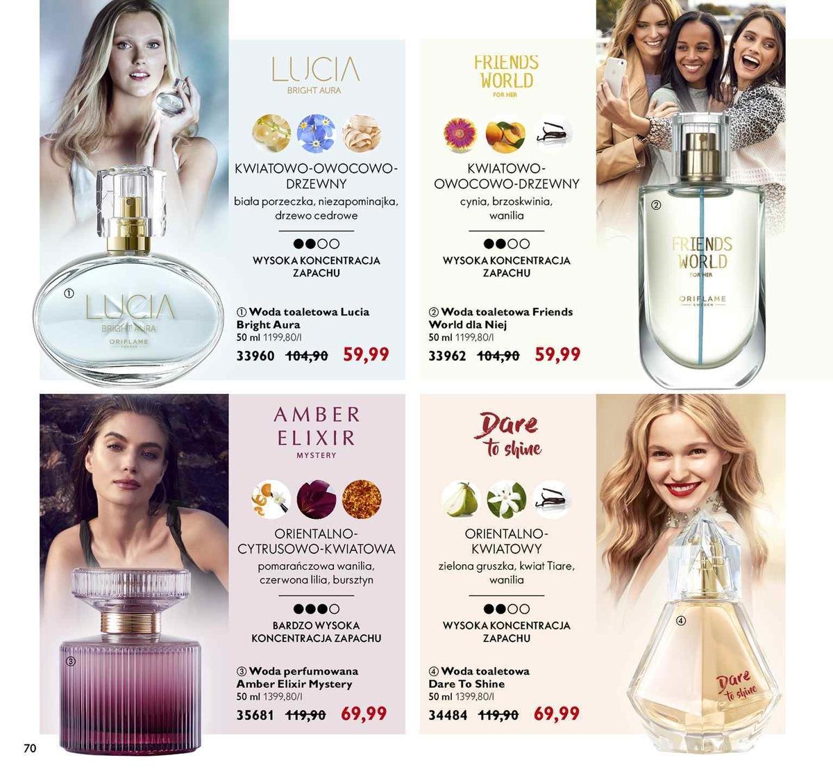 Gazetka promocyjna Oriflame str. 70