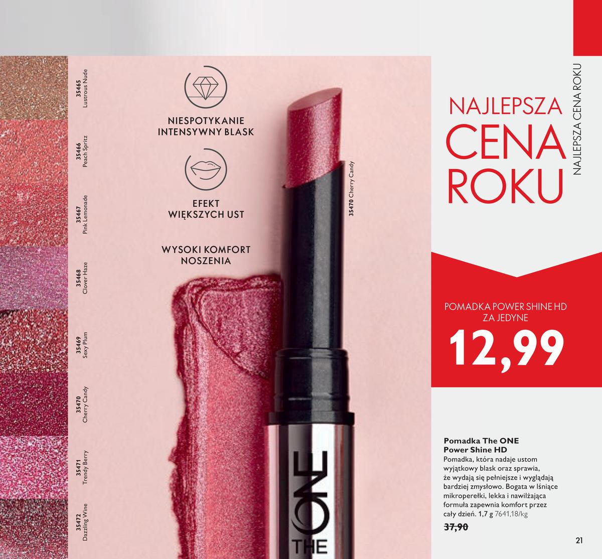 Gazetka promocyjna Oriflame str. 21