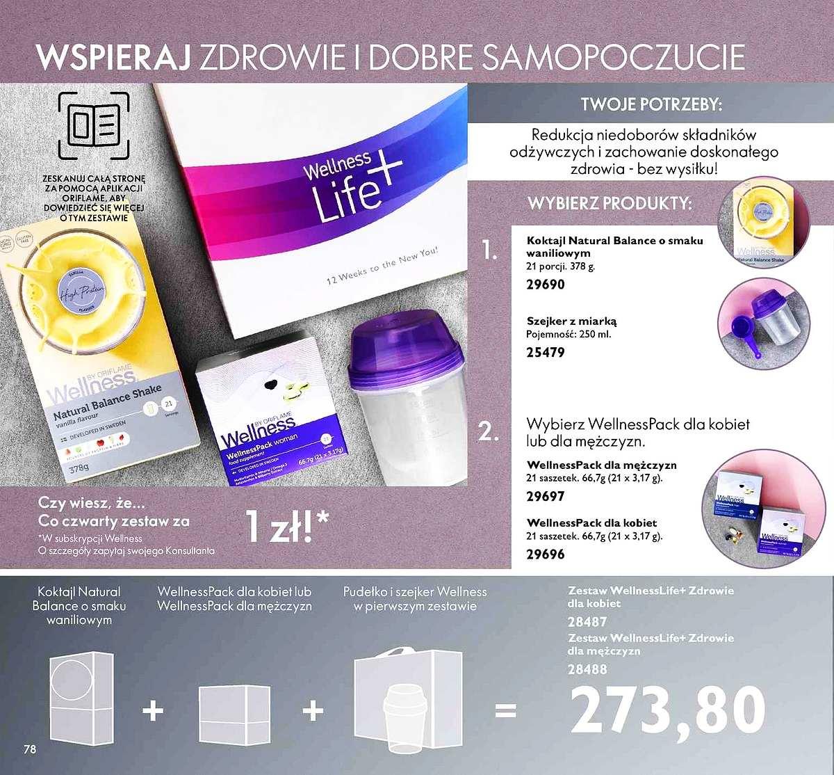 Gazetka promocyjna Oriflame str. 78