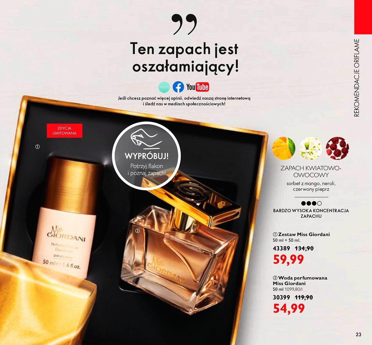 Gazetka promocyjna Oriflame str. 23