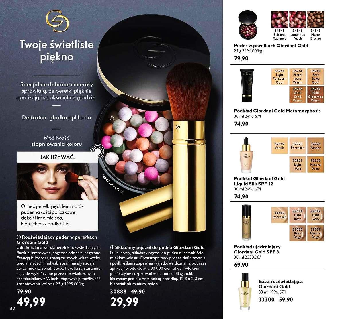 Gazetka promocyjna Oriflame str. 42