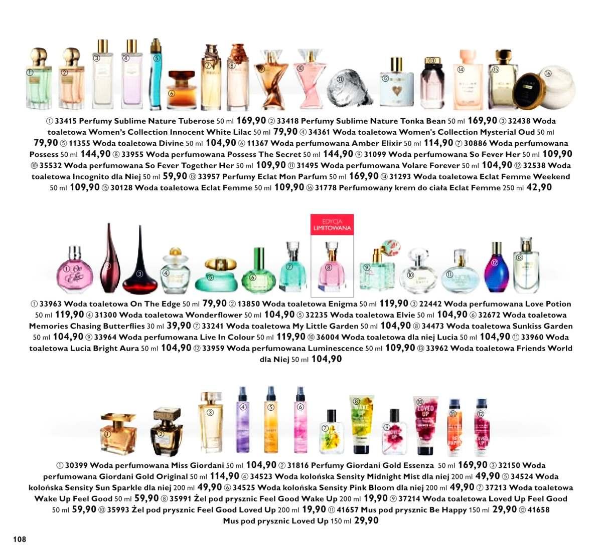 Gazetka promocyjna Oriflame str. 108