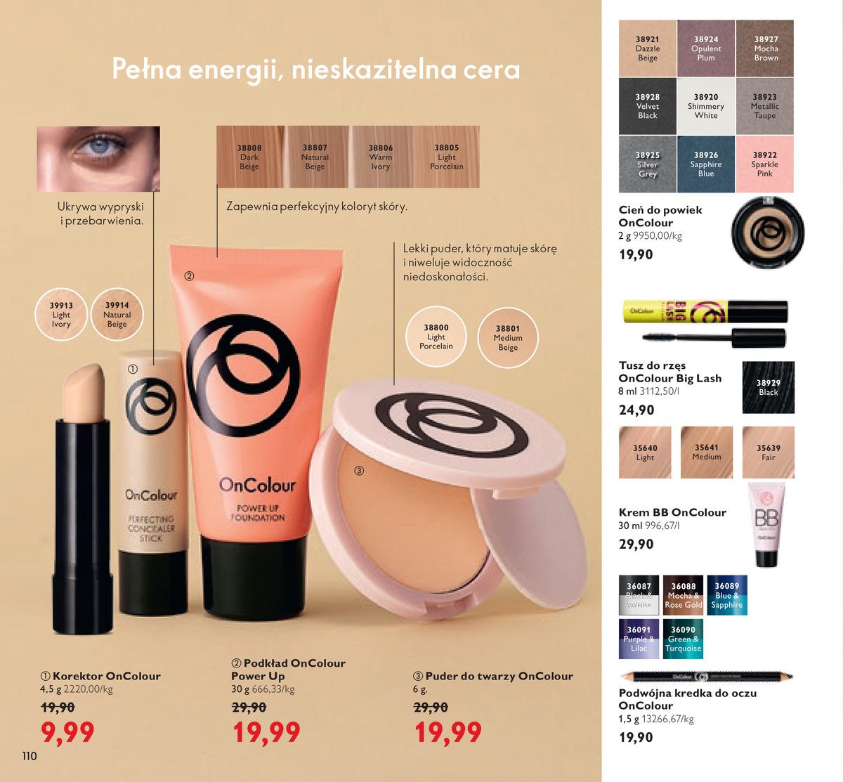 Gazetka promocyjna Oriflame str. 110