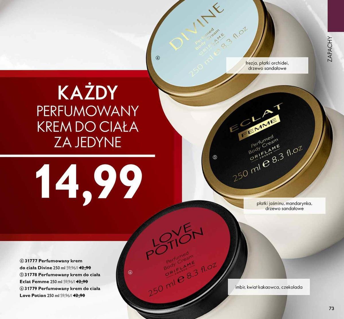 Gazetka promocyjna Oriflame str. 73
