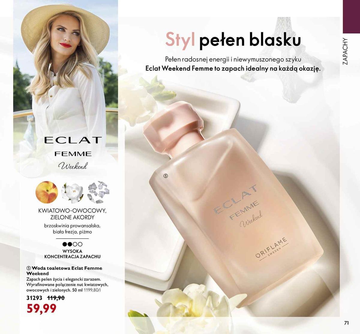 Gazetka promocyjna Oriflame str. 71