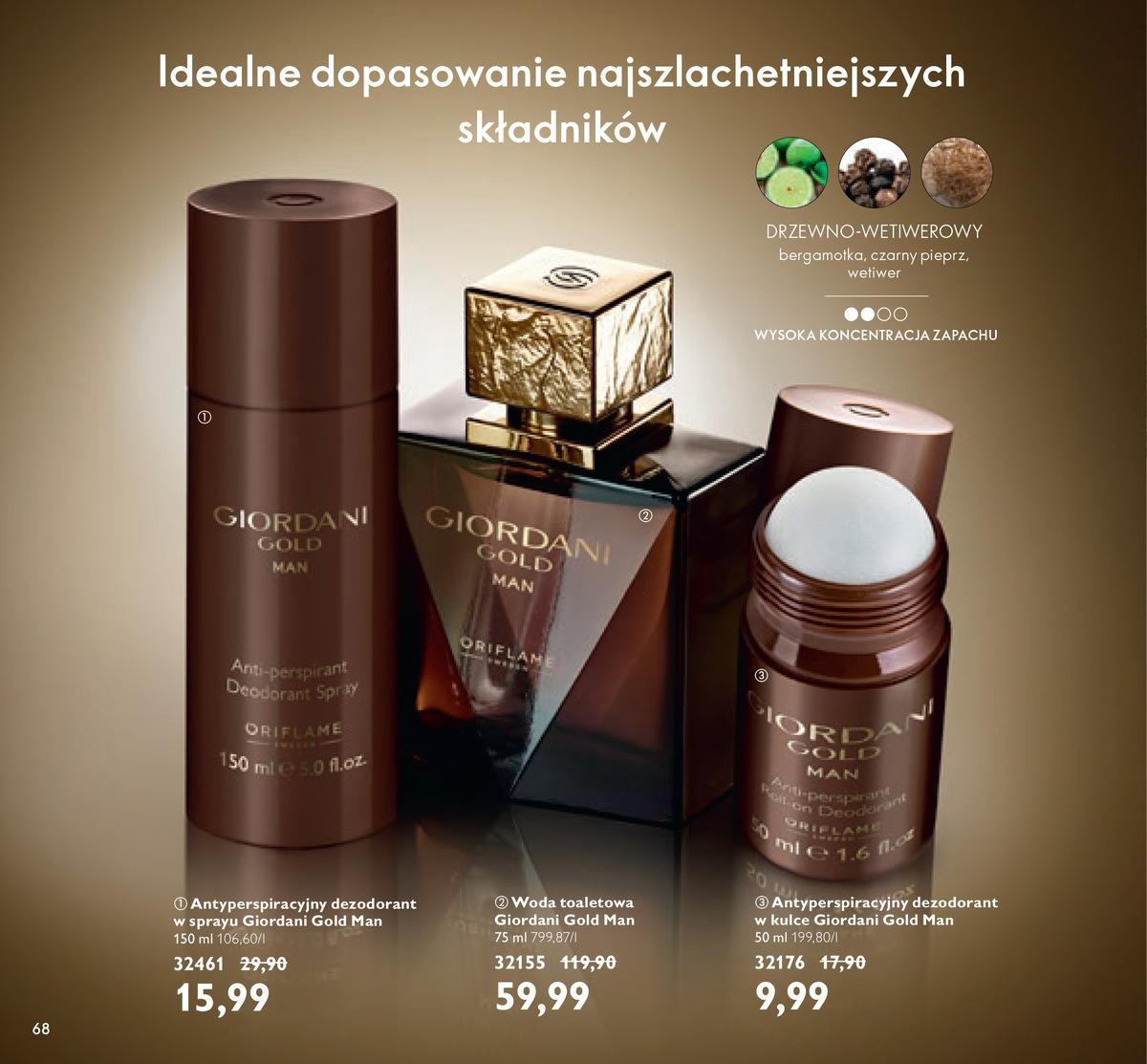 Gazetka promocyjna Oriflame str. 68