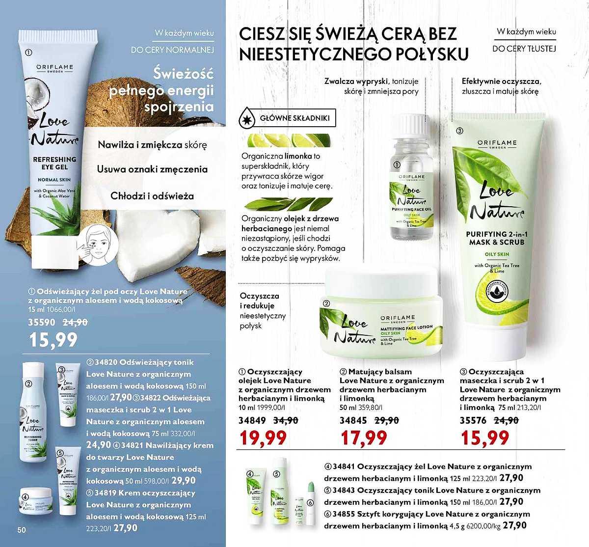 Gazetka promocyjna Oriflame str. 50