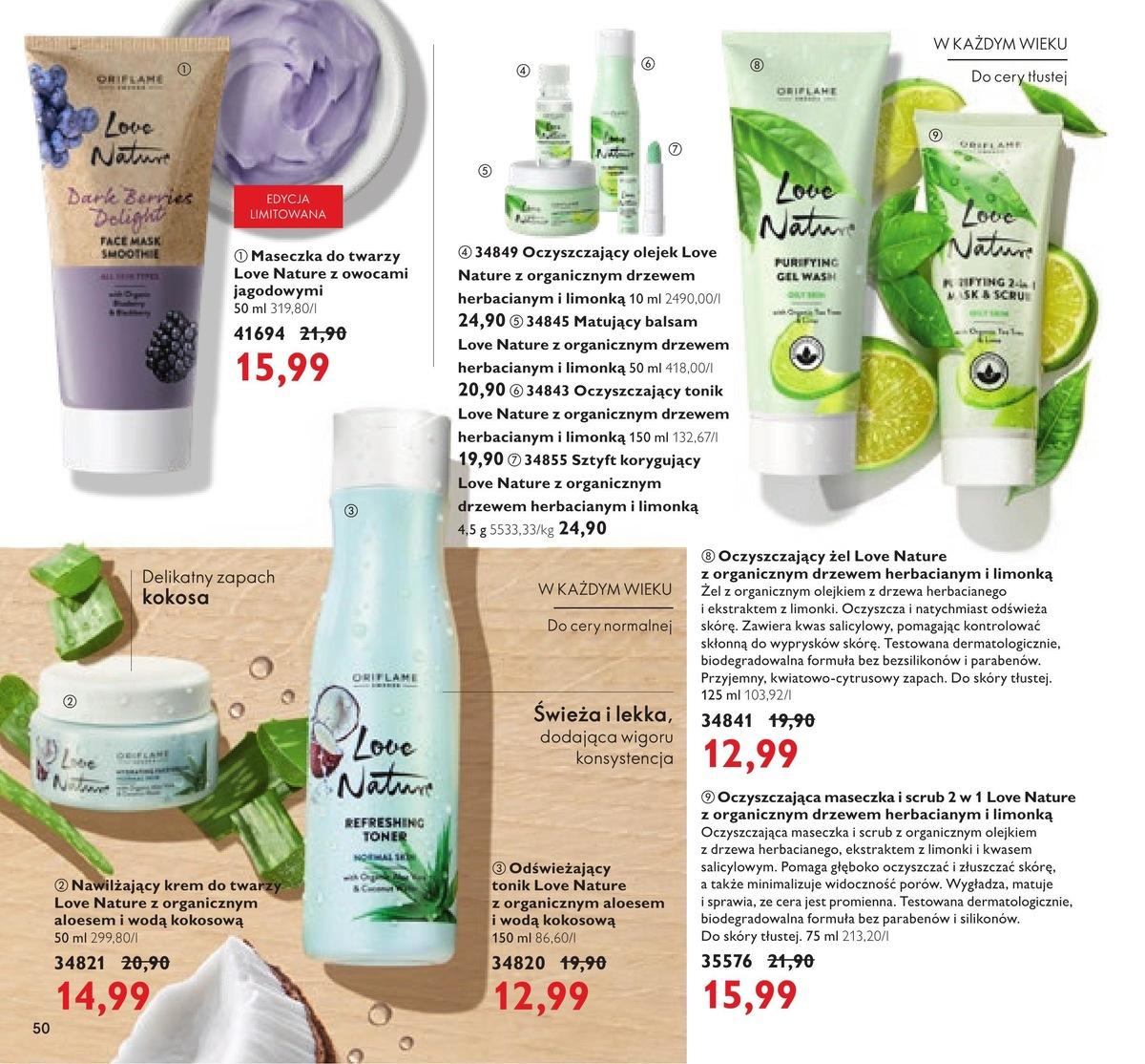 Gazetka promocyjna Oriflame str. 50