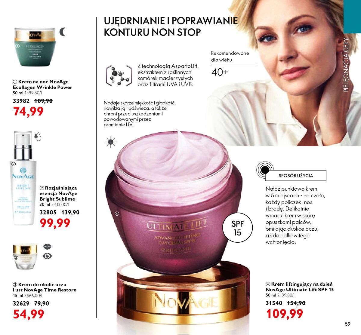 Gazetka promocyjna Oriflame str. 59