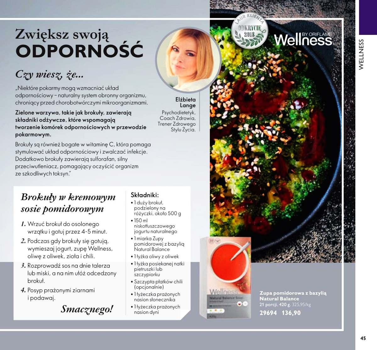 Gazetka promocyjna Oriflame str. 45