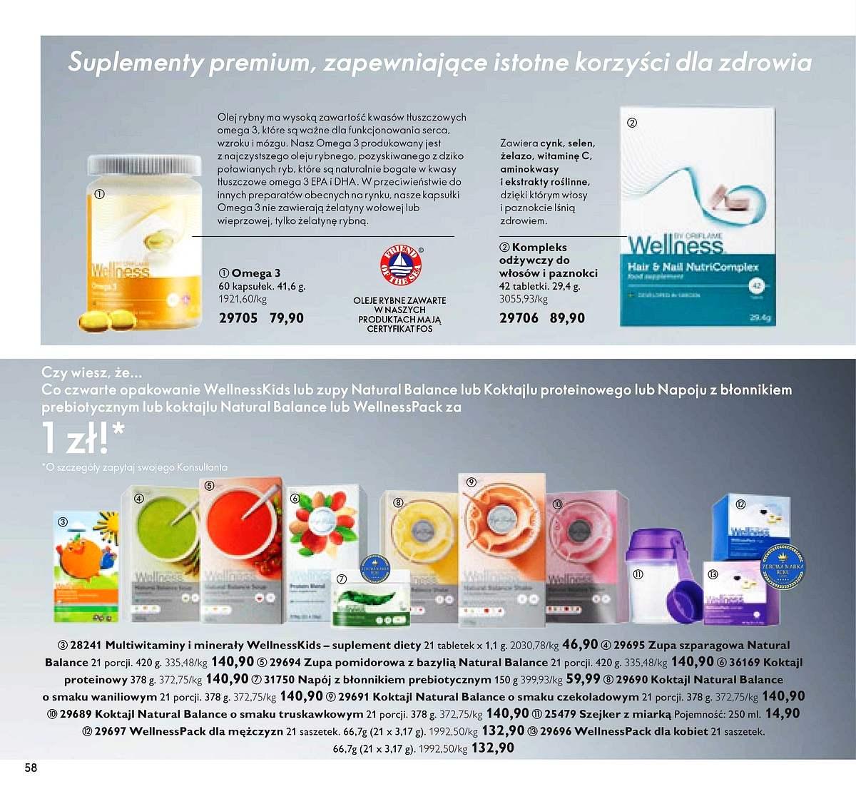 Gazetka promocyjna Oriflame str. 58