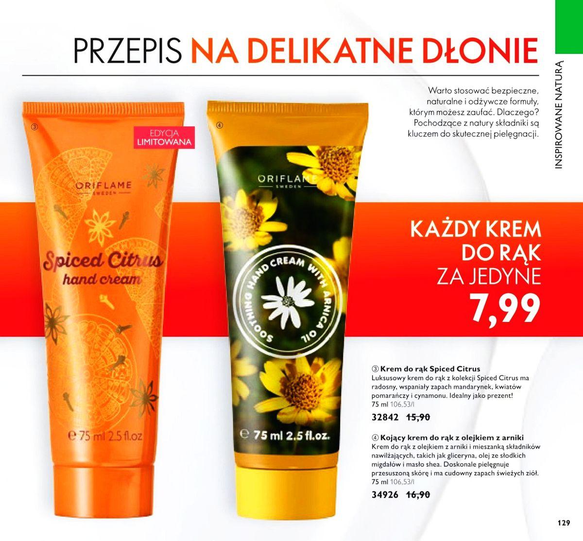 Gazetka promocyjna Oriflame str. 129