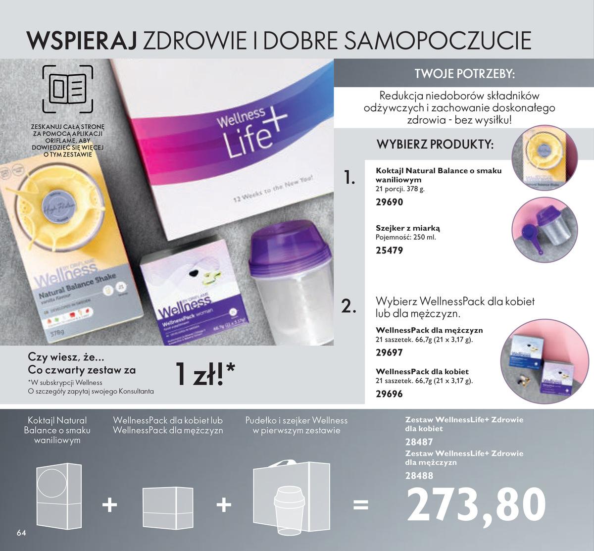 Gazetka promocyjna Oriflame str. 64