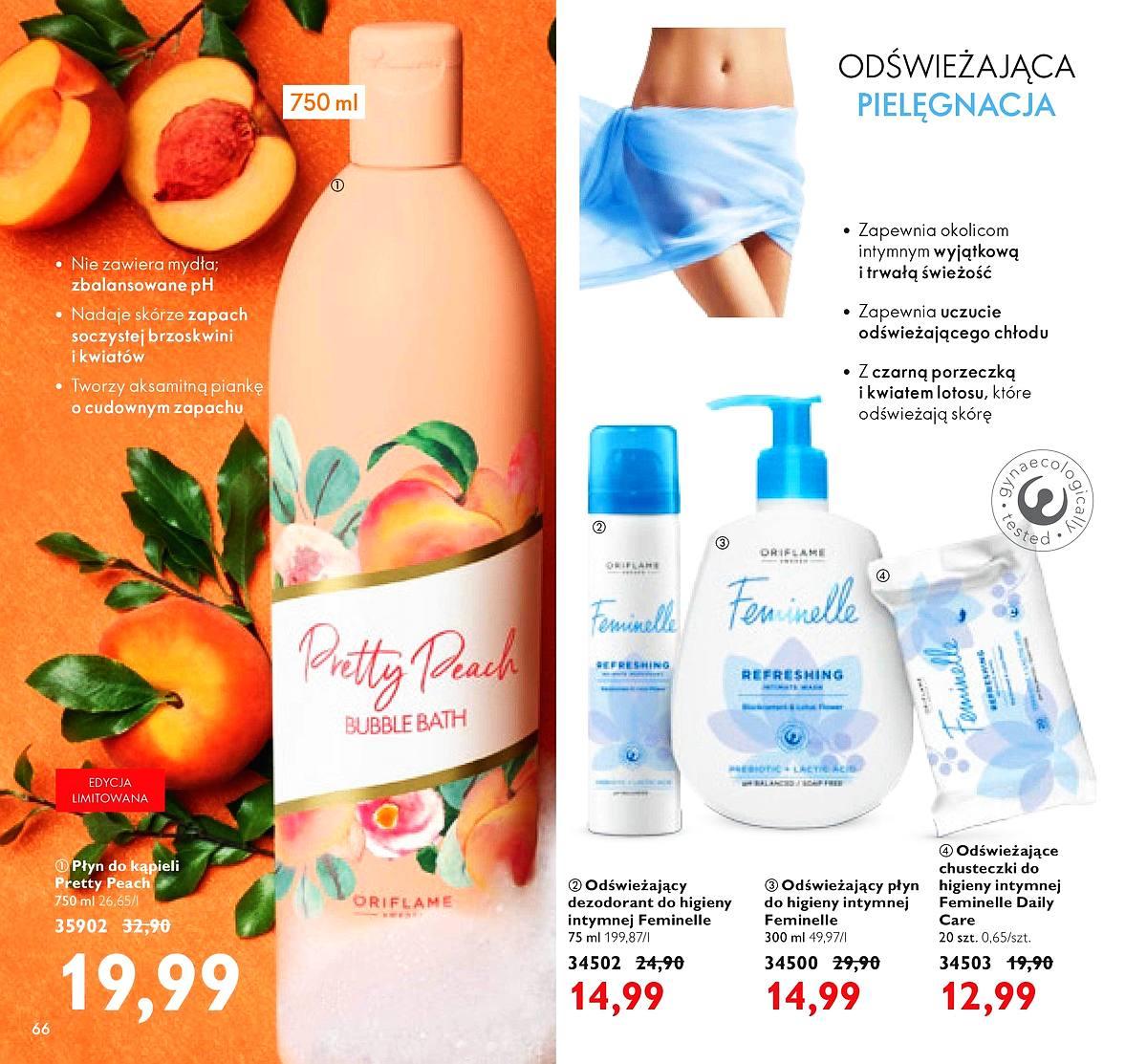 Gazetka promocyjna Oriflame str. 66
