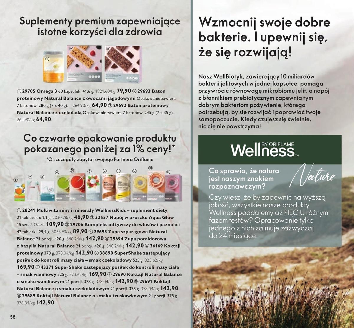 Gazetka promocyjna Oriflame str. 58