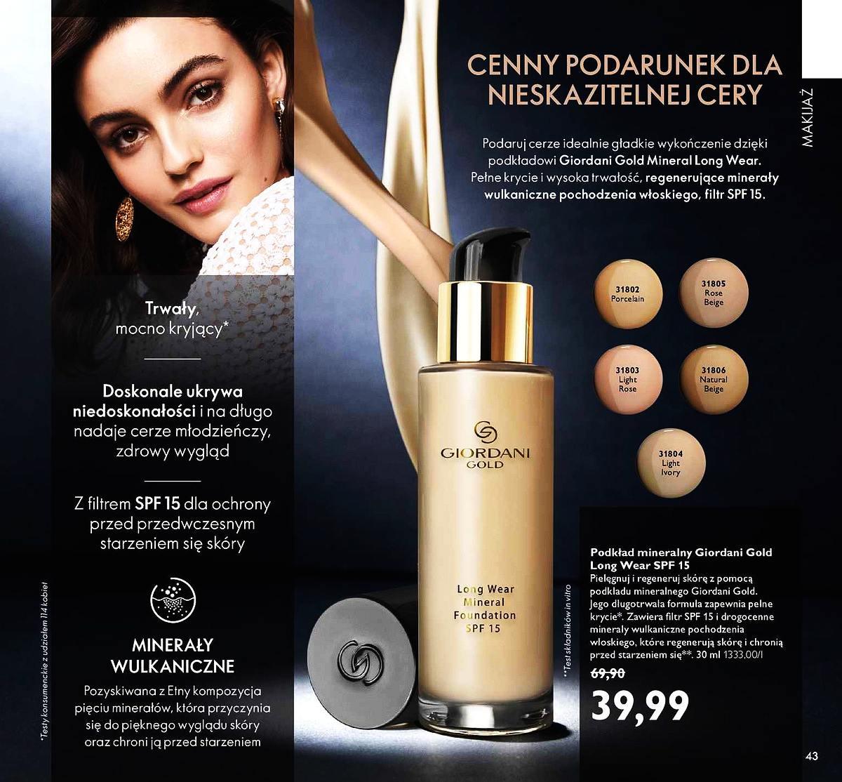 Gazetka promocyjna Oriflame str. 43