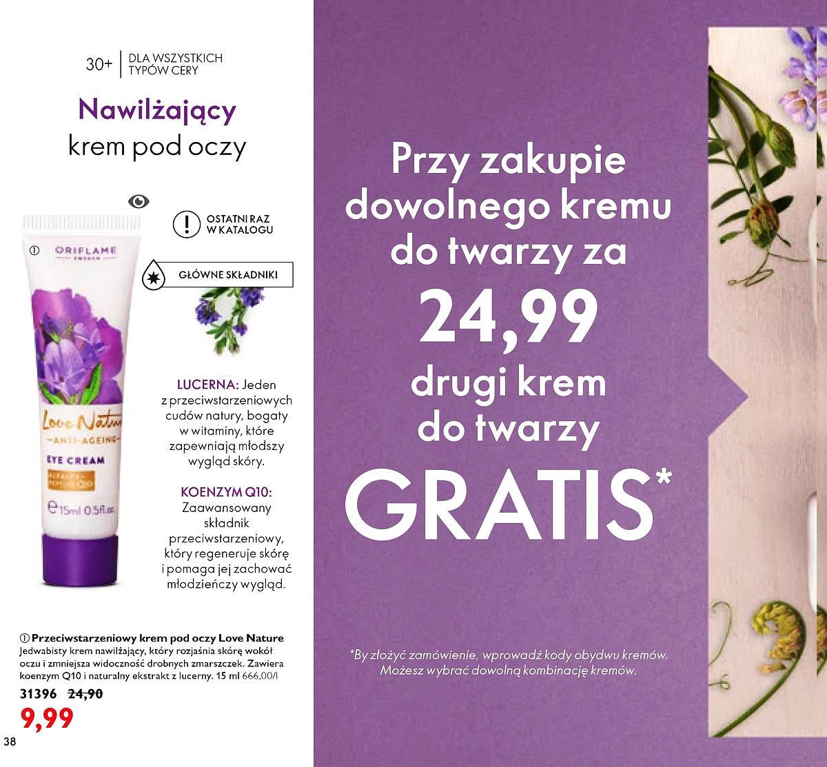 Gazetka promocyjna Oriflame str. 38