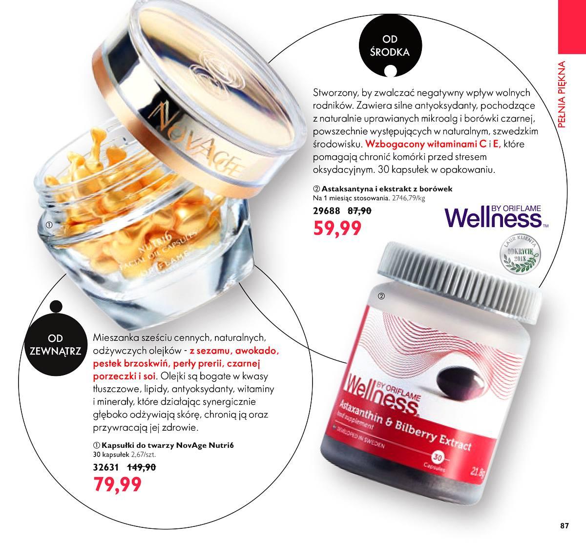 Gazetka promocyjna Oriflame str. 87