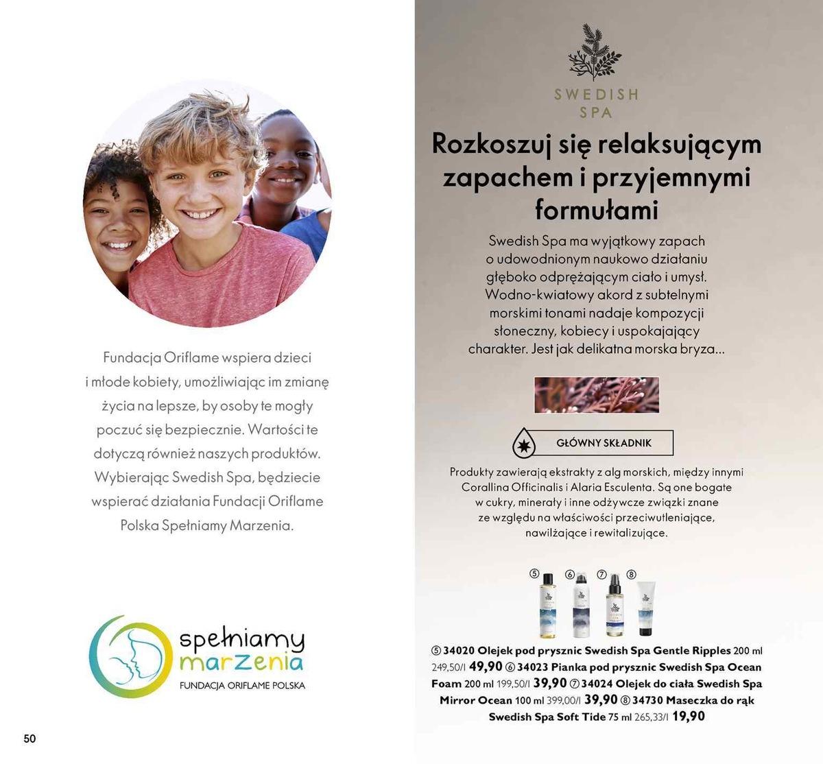 Gazetka promocyjna Oriflame str. 50