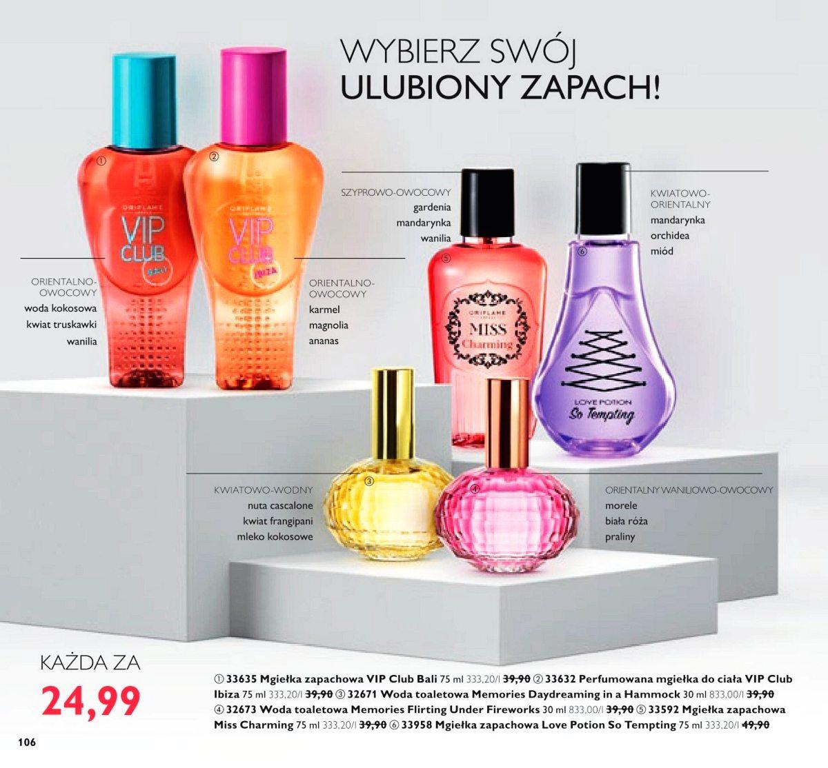 Gazetka promocyjna Oriflame str. 106