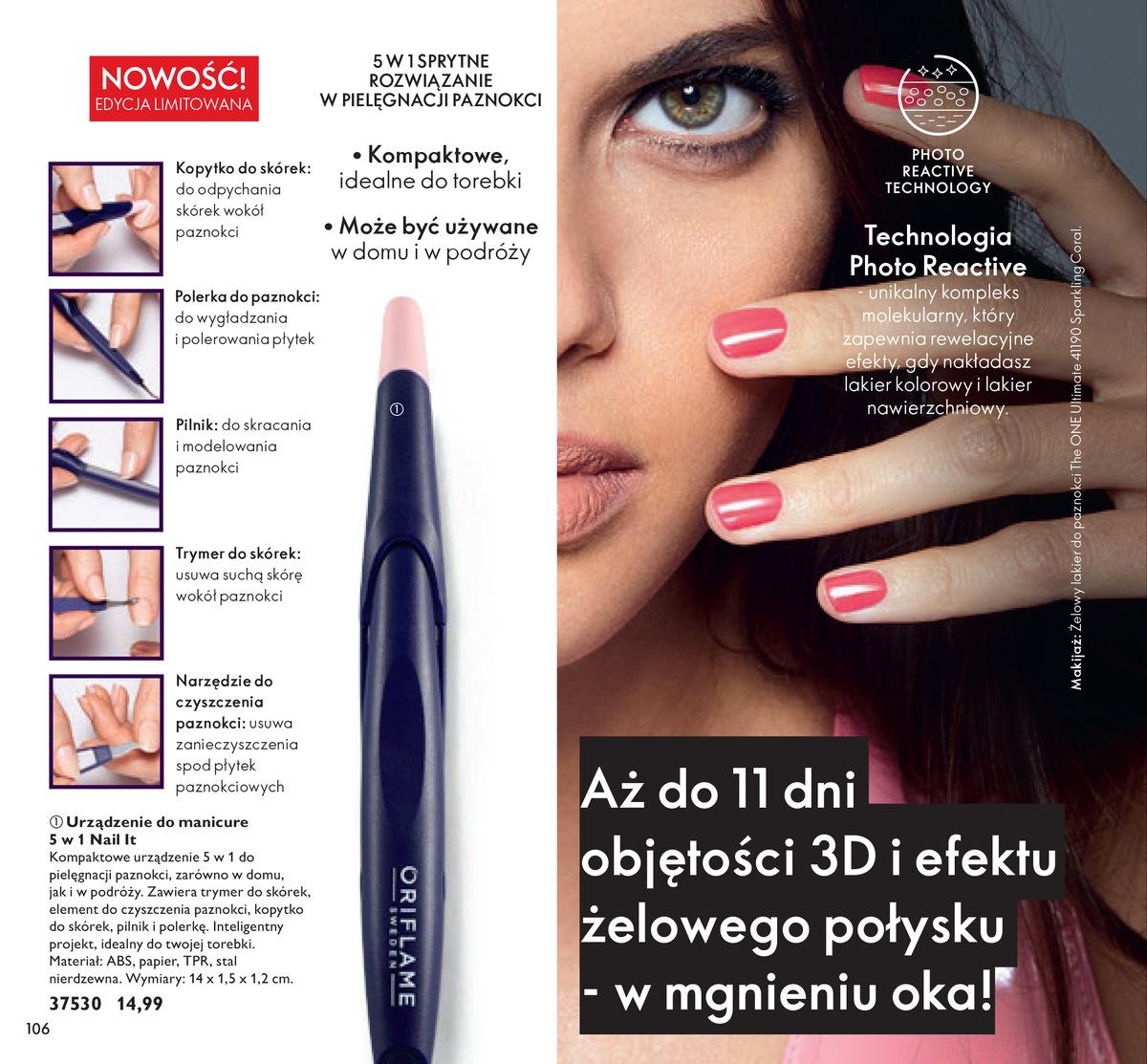 Gazetka promocyjna Oriflame str. 106