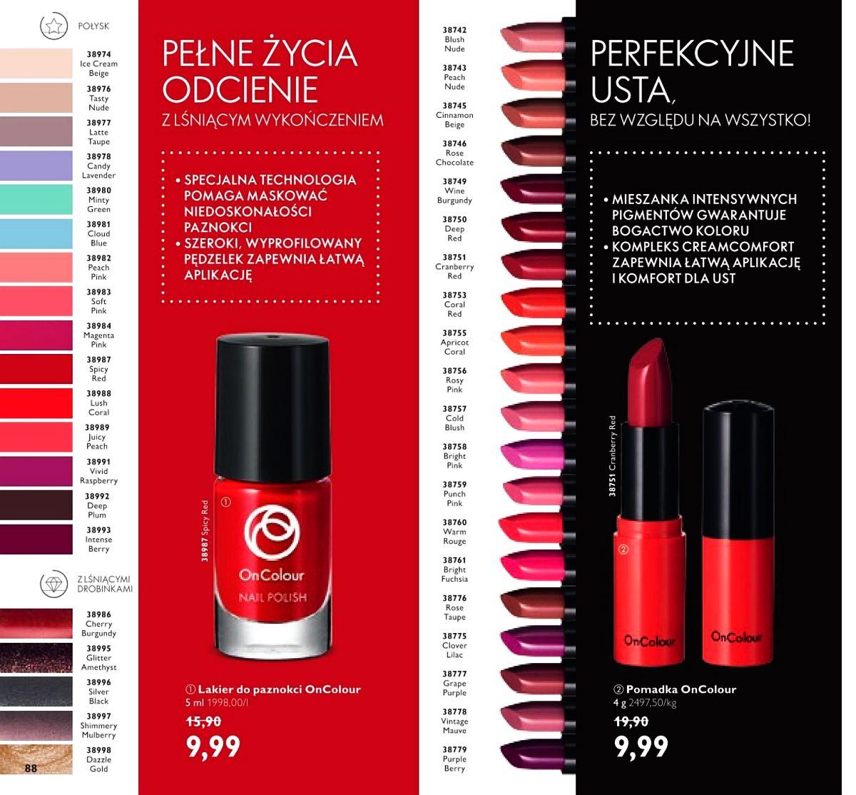 Gazetka promocyjna Oriflame str. 88