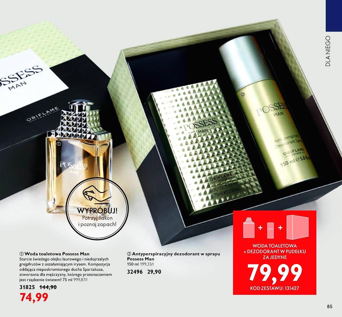 Gazetka promocyjna Oriflame str. 85