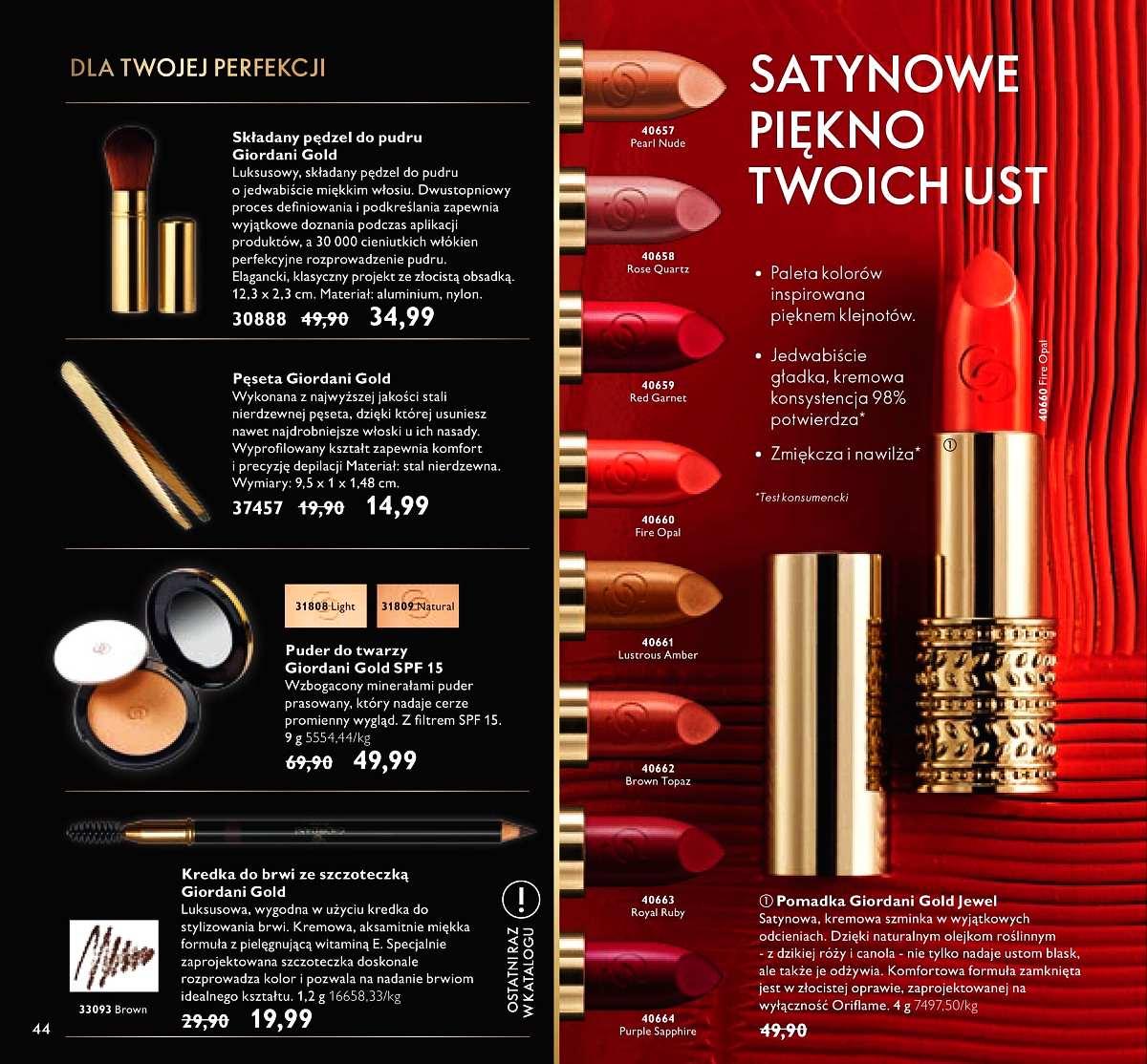 Gazetka promocyjna Oriflame str. 180