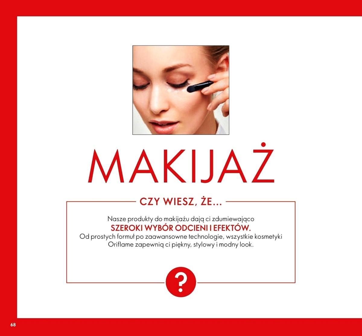 Gazetka promocyjna Oriflame str. 68