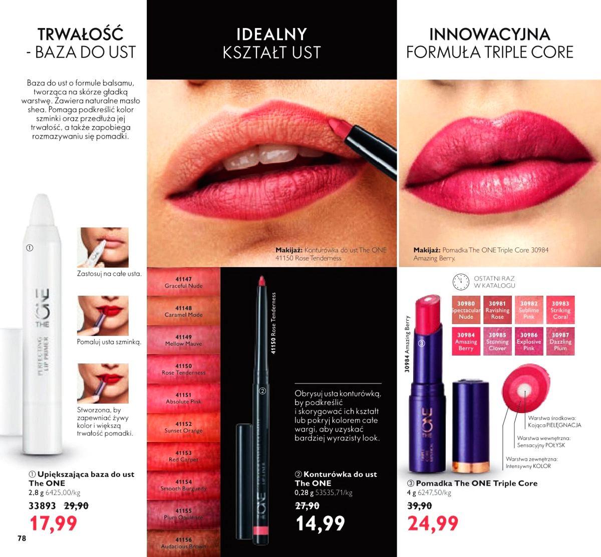 Gazetka promocyjna Oriflame str. 78