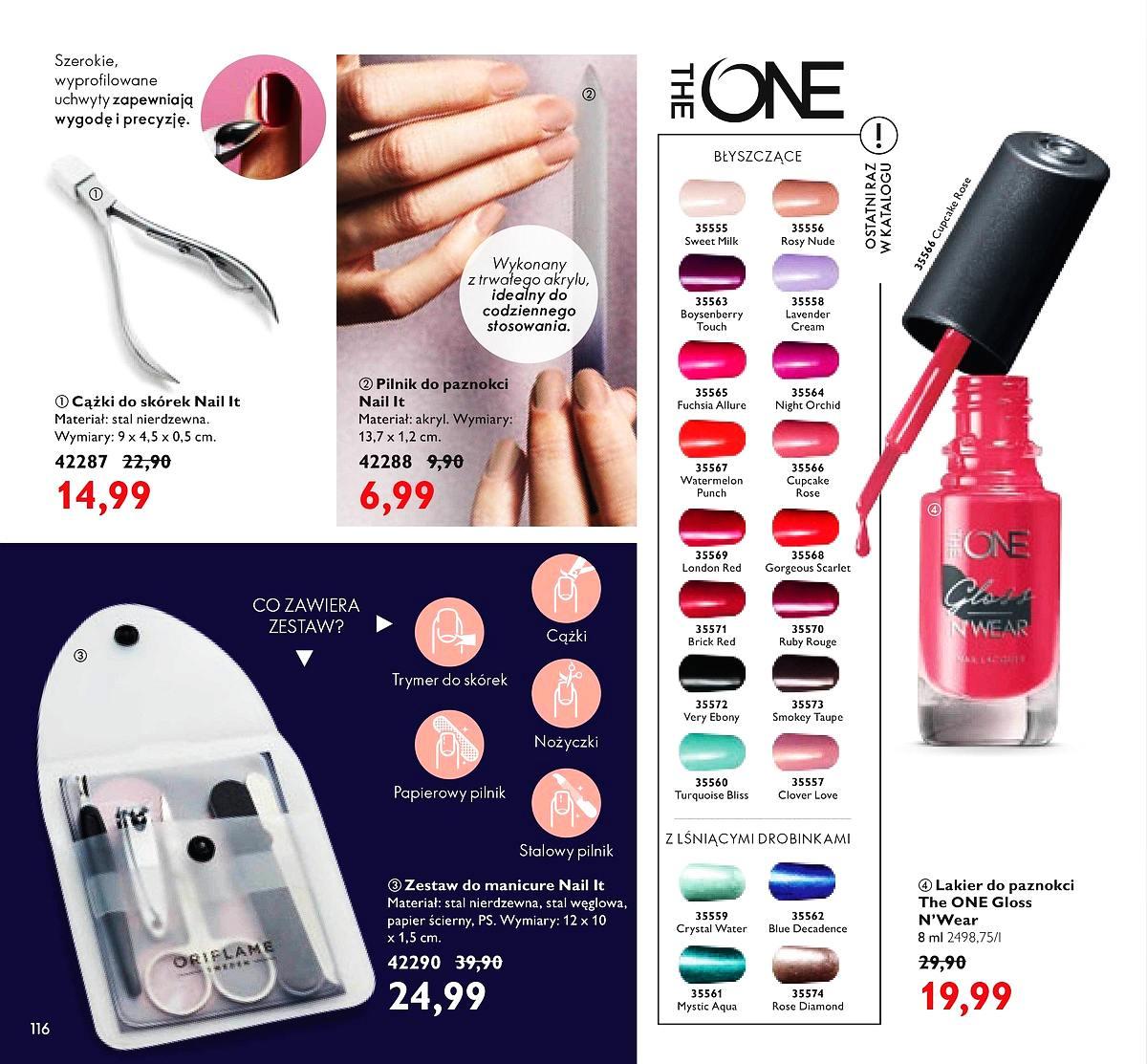 Gazetka promocyjna Oriflame str. 116