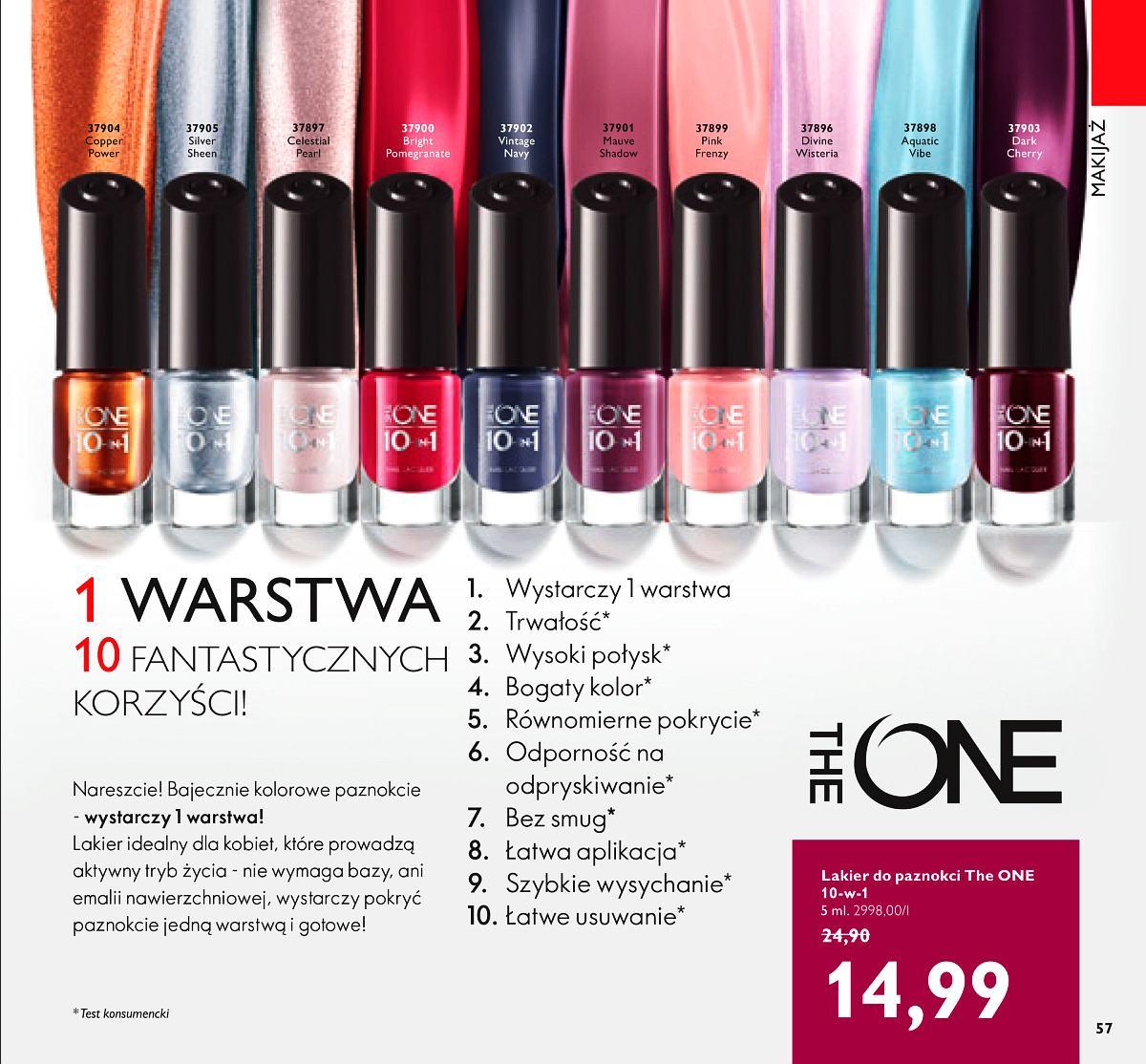 Gazetka promocyjna Oriflame str. 57