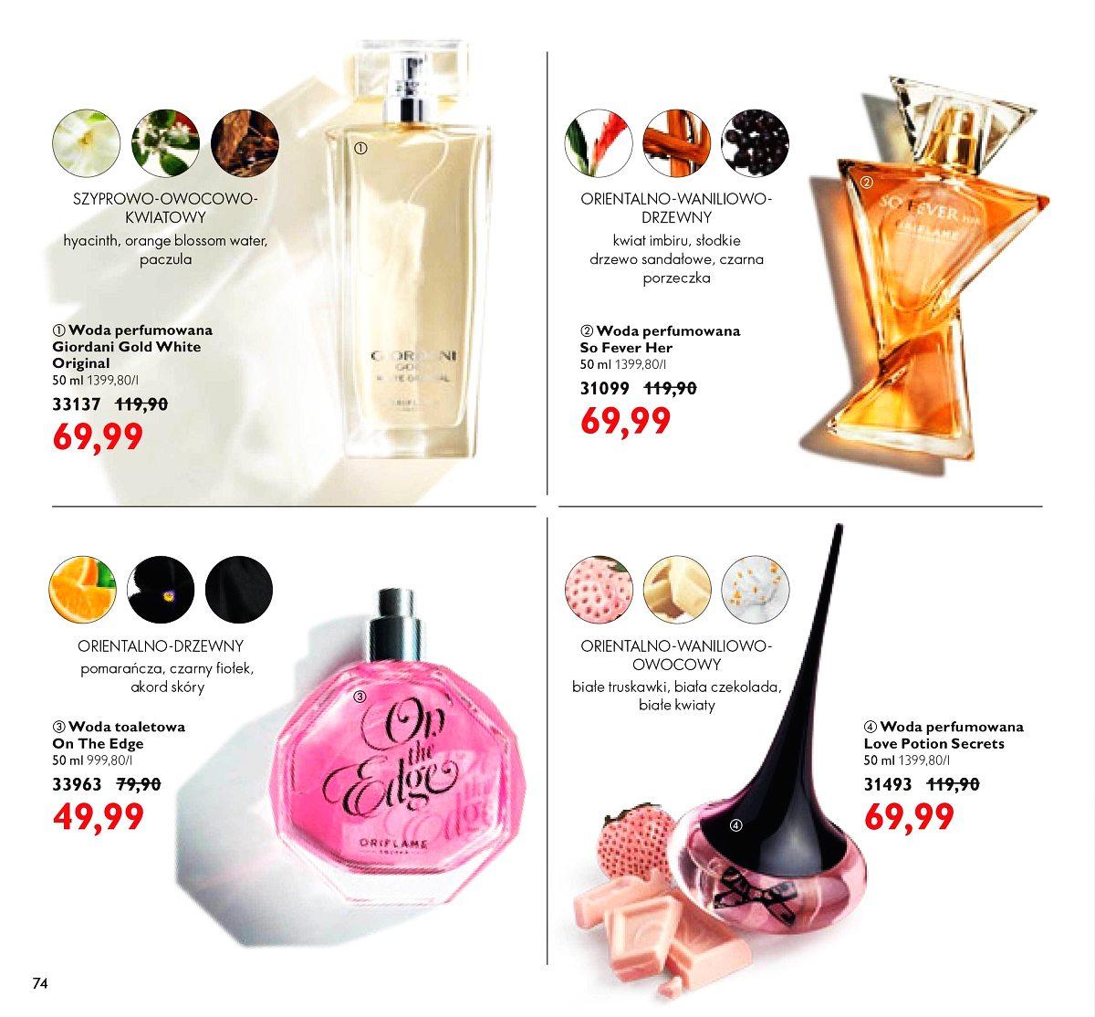 Gazetka promocyjna Oriflame str. 74