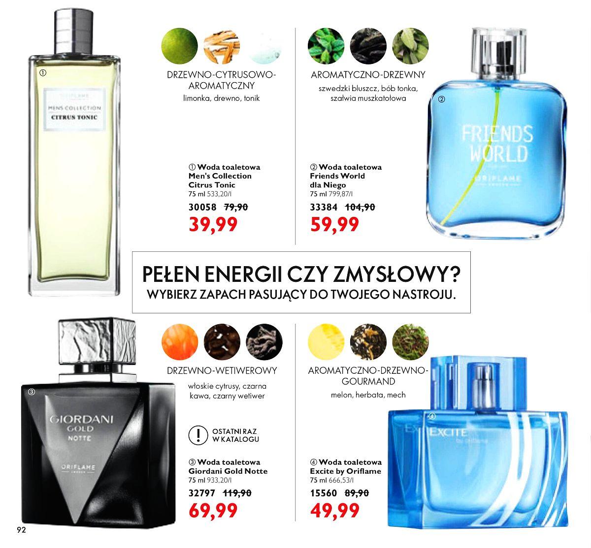 Gazetka promocyjna Oriflame str. 92