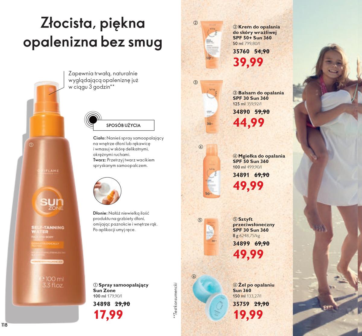 Gazetka promocyjna Oriflame str. 118