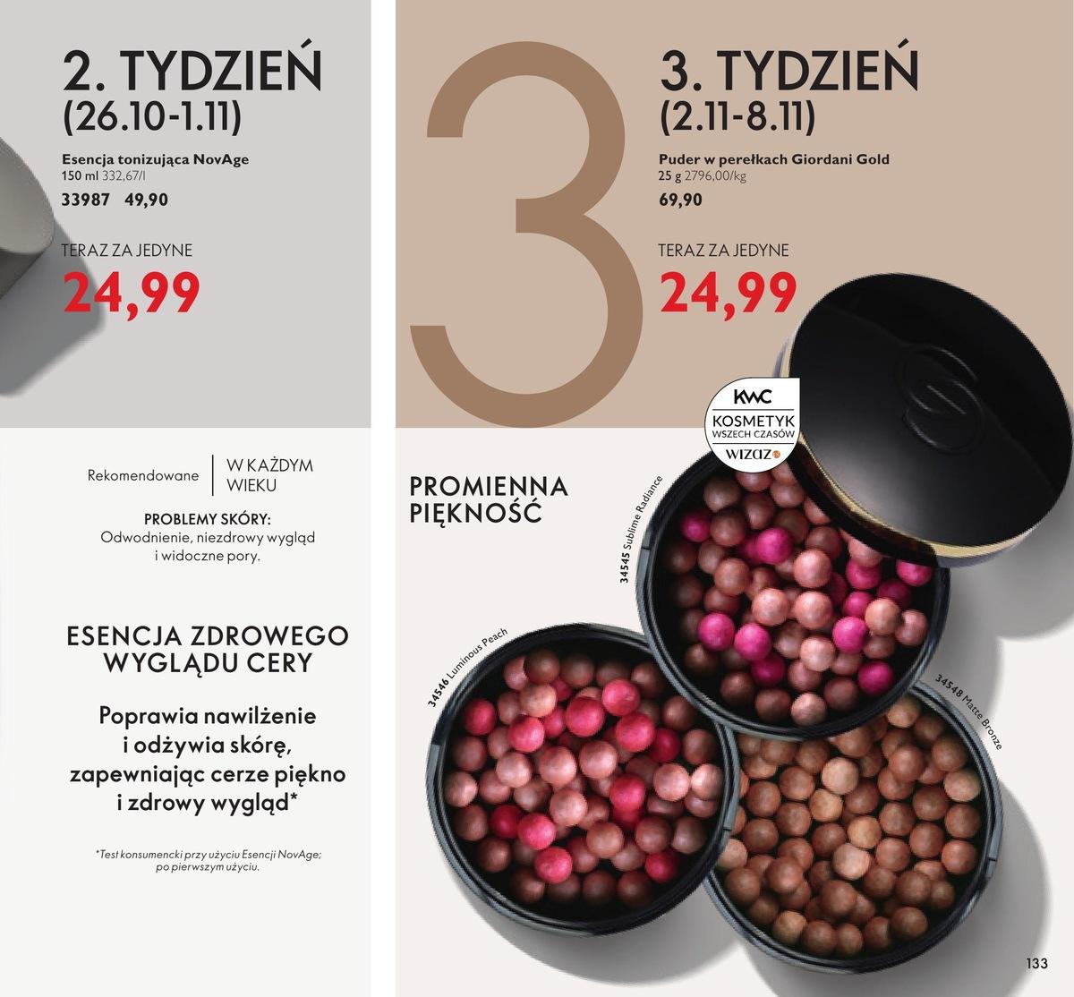 Gazetka promocyjna Oriflame str. 133