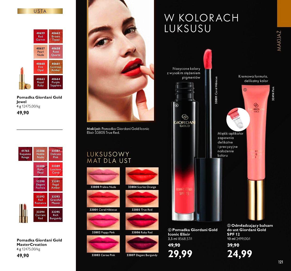 Gazetka promocyjna Oriflame str. 121