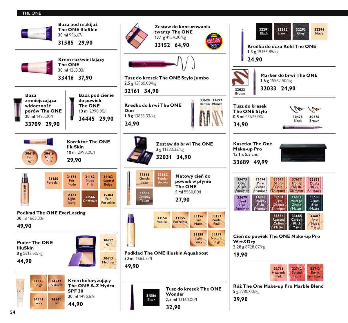 Gazetka promocyjna Oriflame str. 54