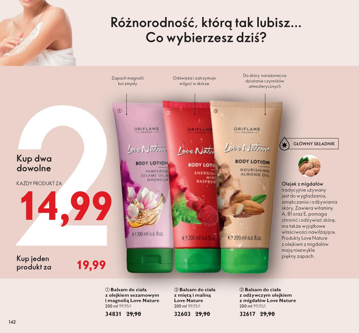 Gazetka promocyjna Oriflame str. 142