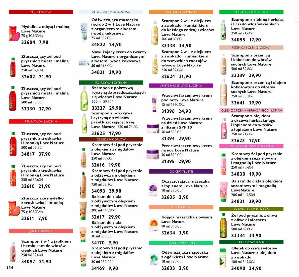 Gazetka promocyjna Oriflame str. 134