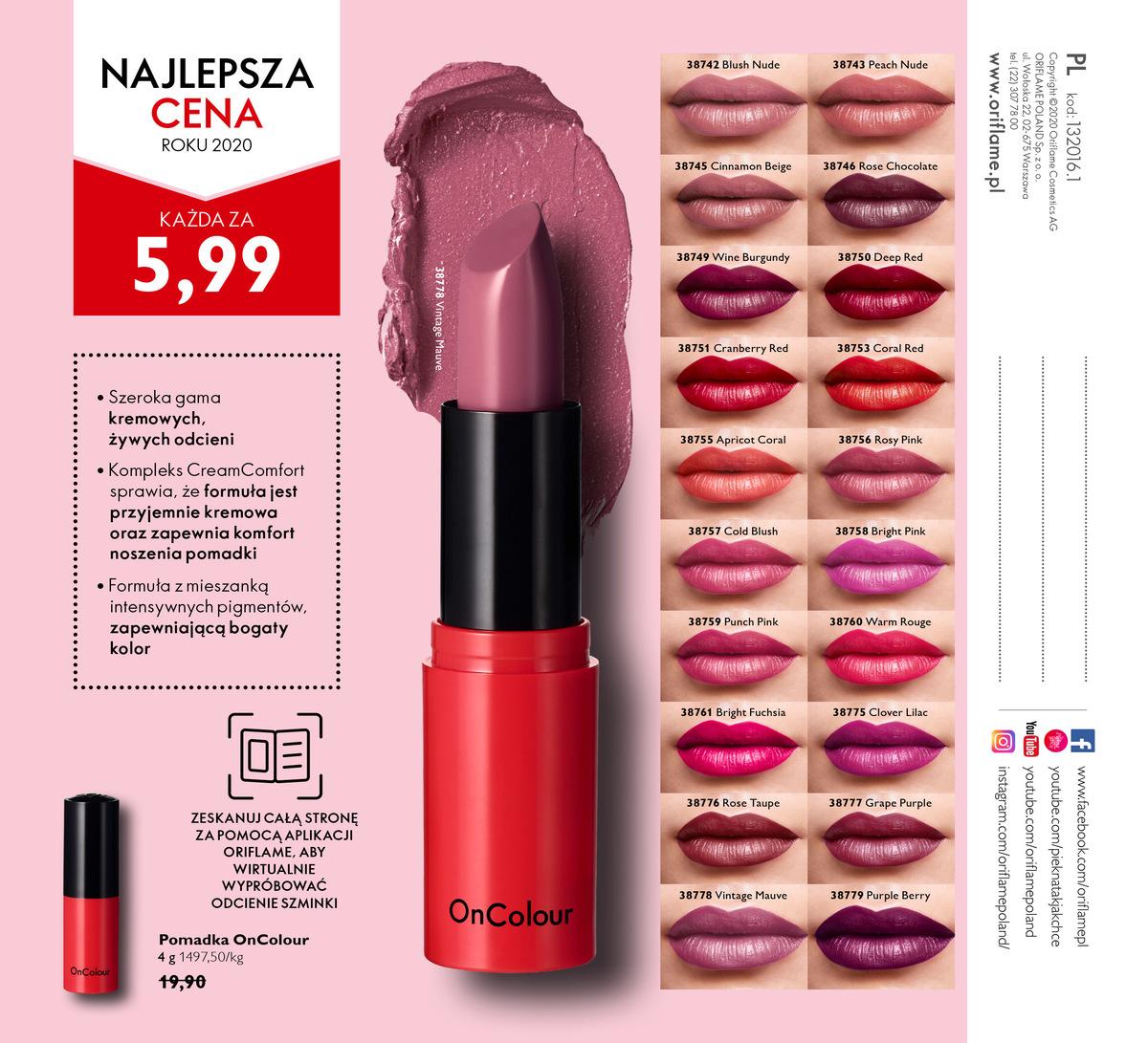 Gazetka promocyjna Oriflame str. 150