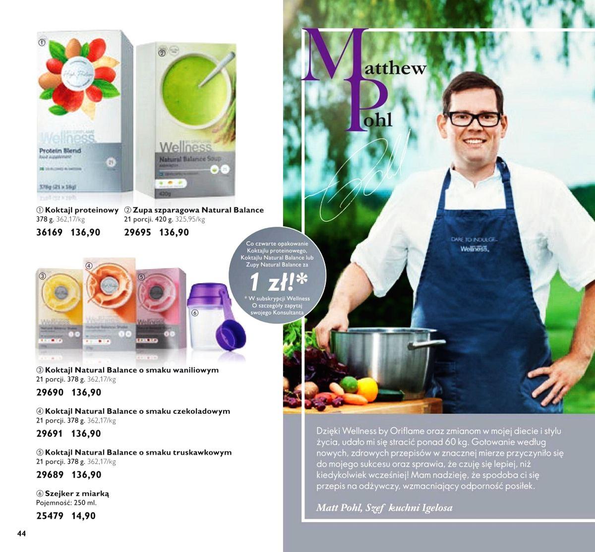 Gazetka promocyjna Oriflame str. 44